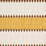 Schumacher Isolde Stripe Yellow 16" x 16" Pillow