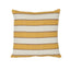 Schumacher Yellow 18" x 18" Isolde Stripe Pillow