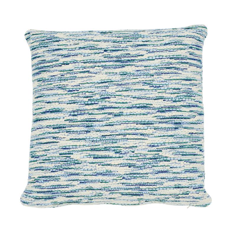 Schumacher Blues 20" x 20" Walker Pillow