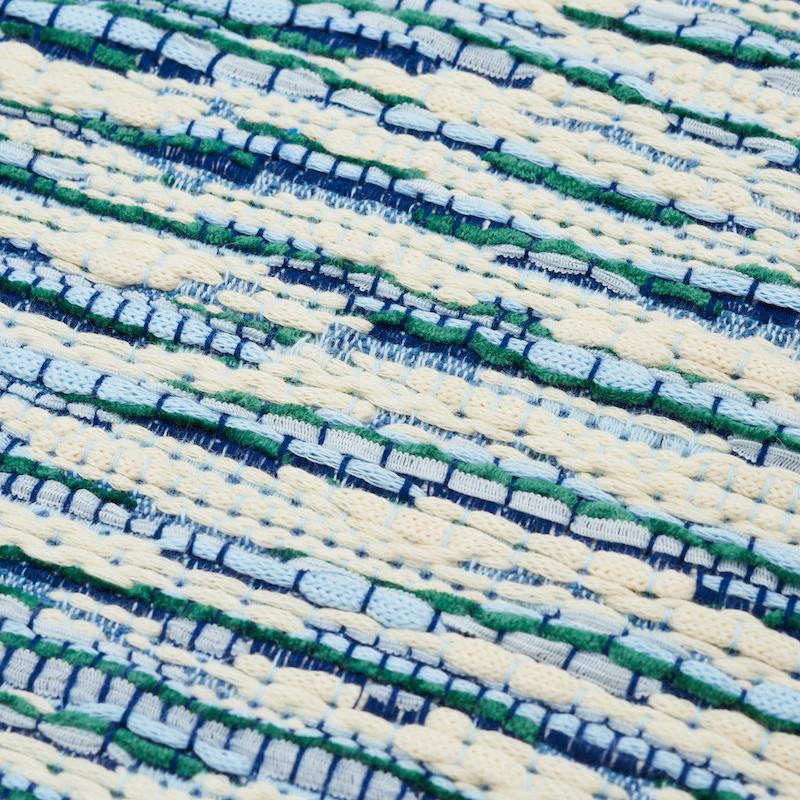 Schumacher Blues 20" x 20" Walker Pillow