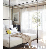 Schumacher Cecil Cotton Chintz Yellow With Neutrals 18" x 18" Pillow