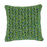Schumacher Emerald 20" x 20" Corail Velvet 20" Pillow