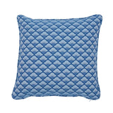 Schumacher Blue 16" x 16" Wilhelm Pillow