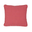 Schumacher Pink & Red 14" x 14" Elias Pillow