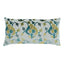 Schumacher Peacock & Celadon 24" x 12" Jennie Velvet Pillow