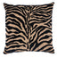 Schumacher Ebony 22" x 22" Regine Strie Velvet Pillow