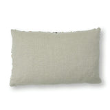 Schumacher Neutral 22" x 14" Ezma Embroidery Pillow