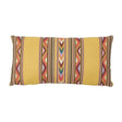 Schumacher Saffron 24" x 12" Zarzuela Embroidery Pillow