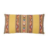 Schumacher Zarzuela Embroidery Saffron 24" x 12" Pillow