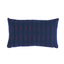 Schumacher Navy 24" x 12" Ainsley Stripe I/O Pillow