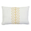 Schumacher Yellow 16" x 11" Camile Embroidery Pillow