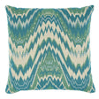 Schumacher Peacock 22" x 22" Tauride Pingl Pillow