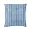 Schumacher Sky 22" x 22" Tarnby Stripe Pillow