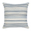 Schumacher Blue 24" x 24" Fremont I/O Pillow