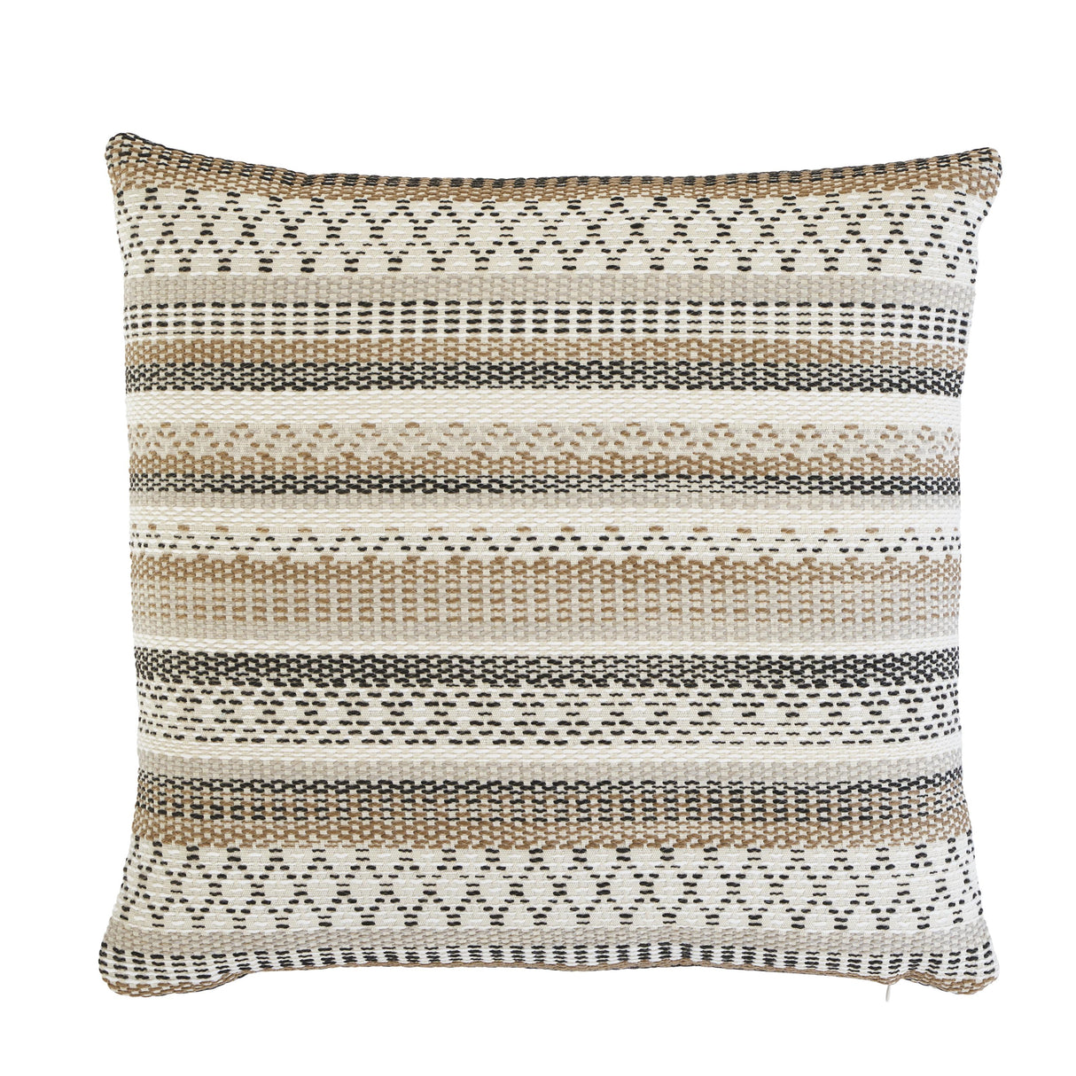 Schumacher Neutral 18" x 18" Fremont I/O Pillow