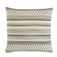 Schumacher Neutral 20" x 20" Fremont I/O Pillow