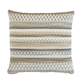 Schumacher Neutral 20" x 20" Fremont I/O Pillow
