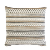 Schumacher Neutral 24" x 24" Fremont I/O Pillow