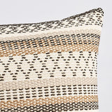 Schumacher Neutral 22" x 14" Fremont I/O Pillow