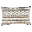 Schumacher Neutral 22" x 14" Fremont I/O Pillow