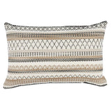 Schumacher Neutral 22" x 14" Fremont I/O Pillow