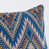 Schumacher Ocean 18" x 12" Coyolate Pillow