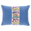 Schumacher Ivory 16" x 12" Lula Embroidered Pillow