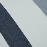 Schumacher Lolland Linen Stripe Grey Sand 22" x 22" Pillow