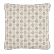Schumacher Natural 18" x 18" Coquina Pillow