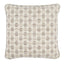 Schumacher Natural 18" x 18" Coquina Pillow