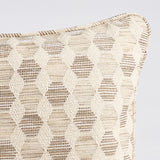 Schumacher Natural 18" x 18" Coquina Pillow