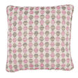 Schumacher Pink 22" x 22" Coquina Pillow