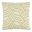 Schumacher Sangomar Applique Citron 22" x 22" Pillow