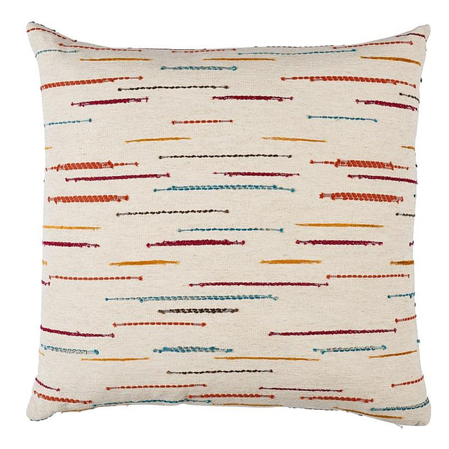 Schumacher Multi 20" x 20" Leland Stripe Pillow