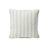 Schumacher Blue 18" x 18" Woodperry Pillow
