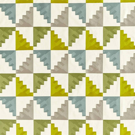 Harlequin Mehari Lime/ Harbour/ Stone Fabric