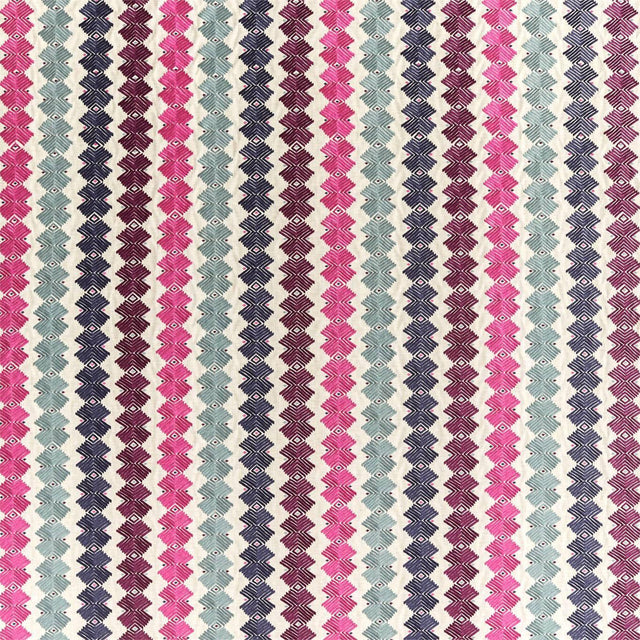 Harlequin Kalimba Seaglass/ Cerise/ Indigo Fabric