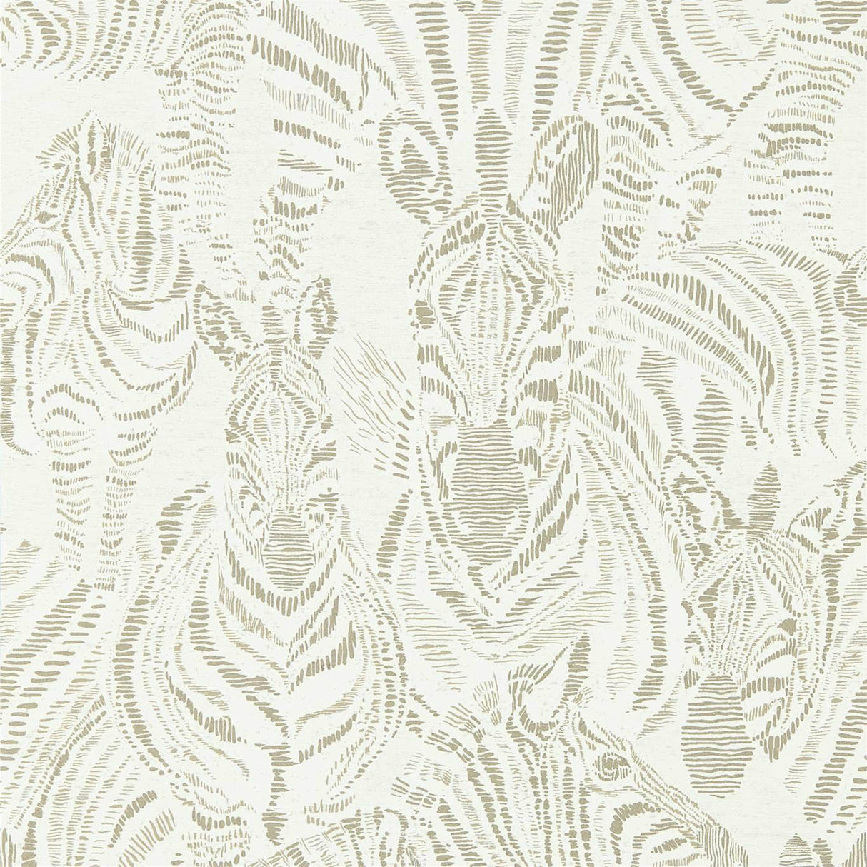 Harlequin Nirmala Gilver/Oyster Wallpaper