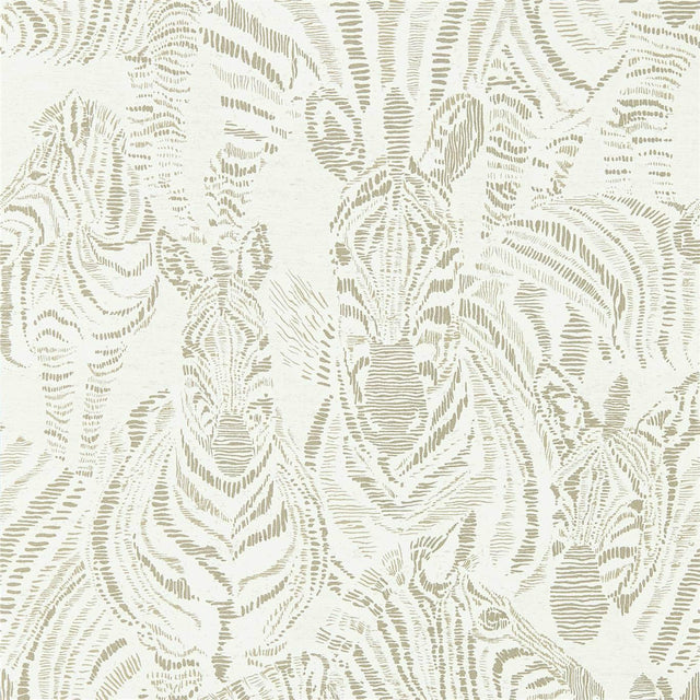 Harlequin Nirmala Gilver/Oyster Wallpaper