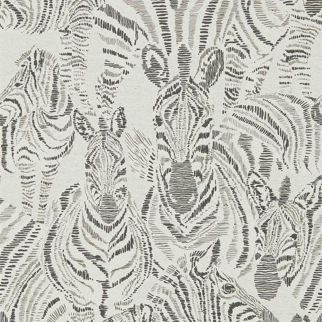 Harlequin Nirmala Chalk/Ebony Wallpaper