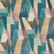 Harlequin Pythagorum Ink/Rose Quartz Fabric