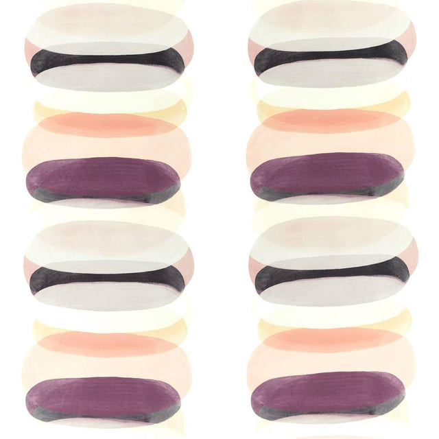 Harlequin Elliptic Plum Fabric