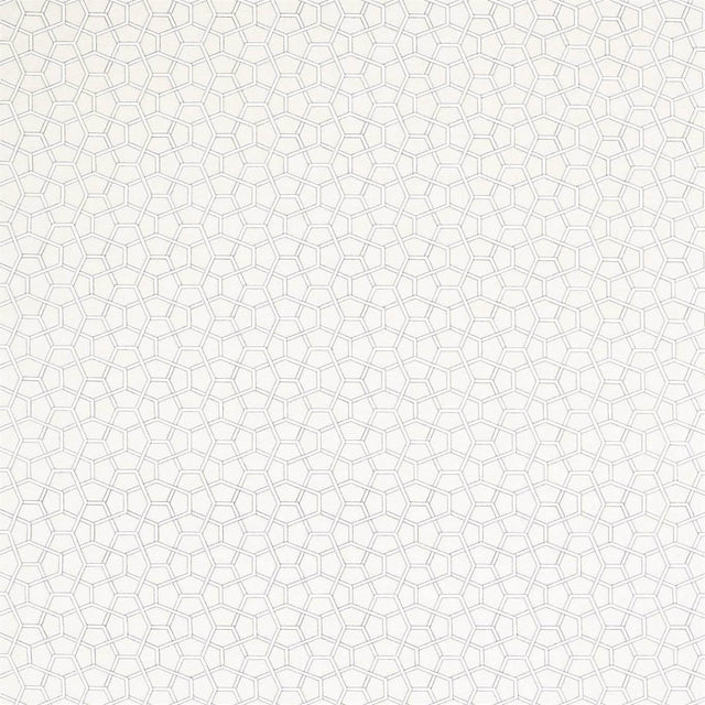 Harlequin Cubica Ecru Fabric