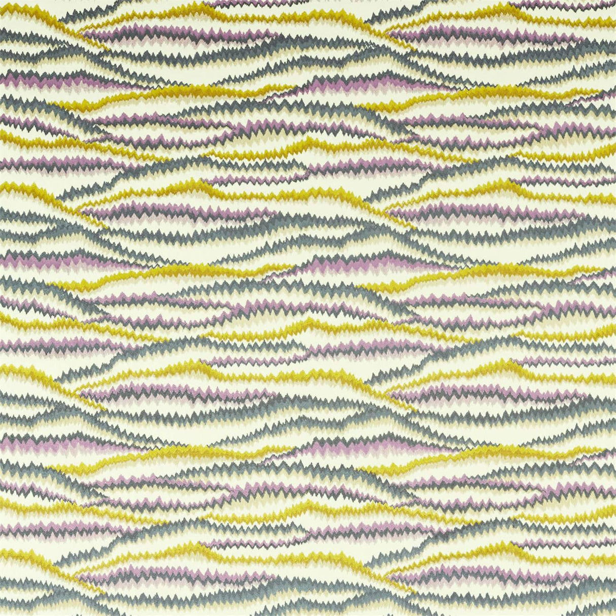 Harlequin Tremolo Aubergine/Chartreuse Fabric