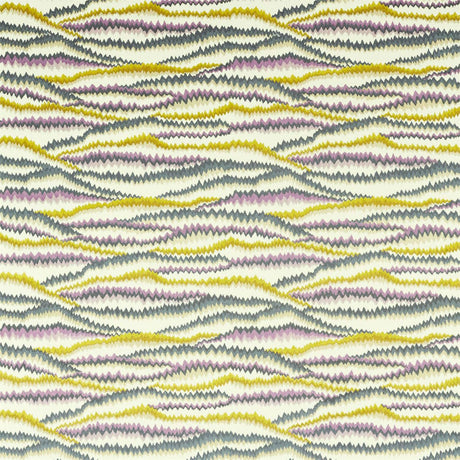 Harlequin Tremolo Aubergine/Chartreuse Fabric
