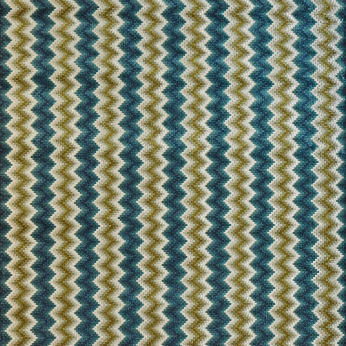 Harlequin Maseki Emerald/Ochre Fabric