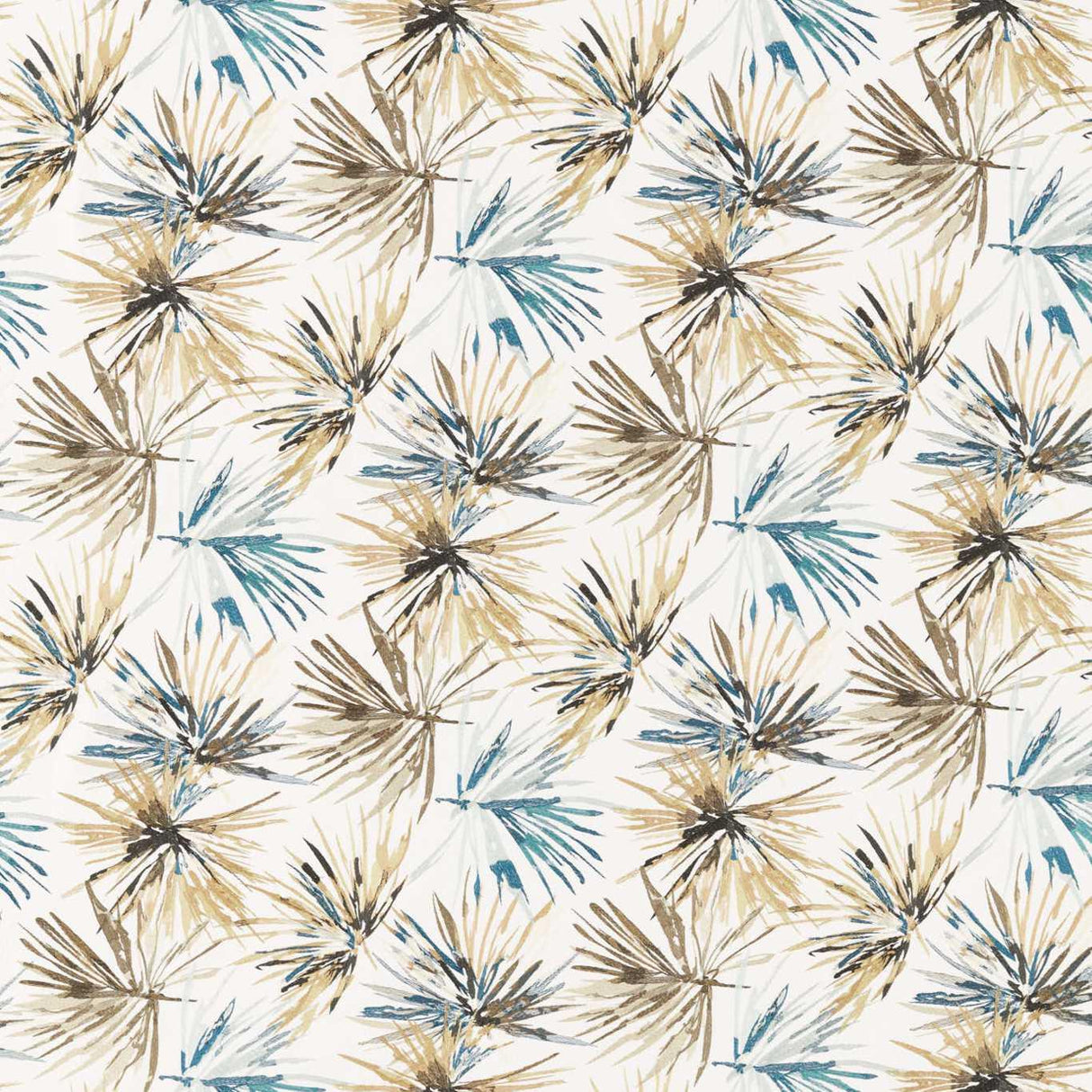 Harlequin Aucuba Ink/Gold Fabric