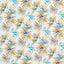 Harlequin Aucuba Teal/Zest Fabric
