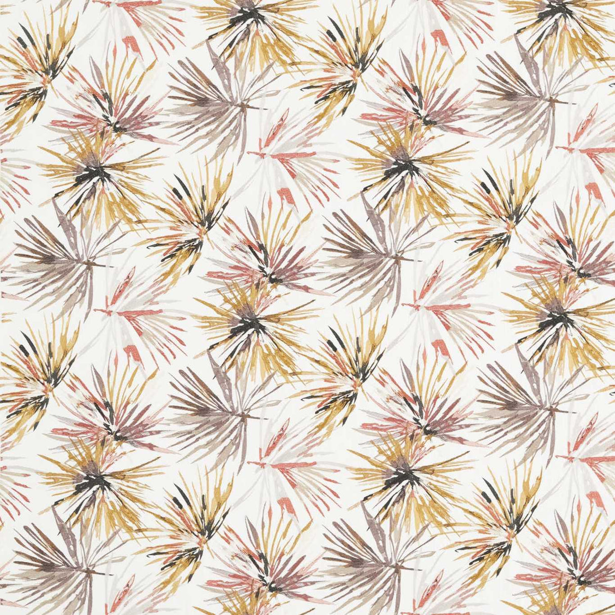 Harlequin Aucuba Paprika/Ochre Fabric