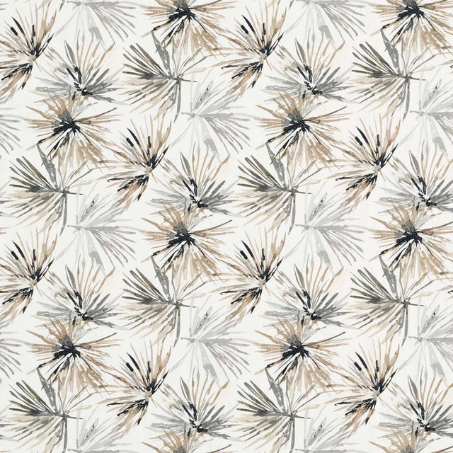 Harlequin Aucuba Steel/Jet Fabric